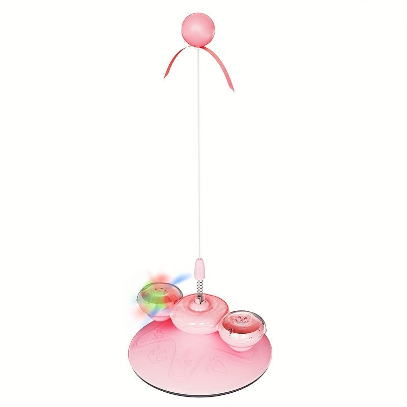 HKM-9904189 Cat Stick Toy with Interactive Ball for Endless Playtime