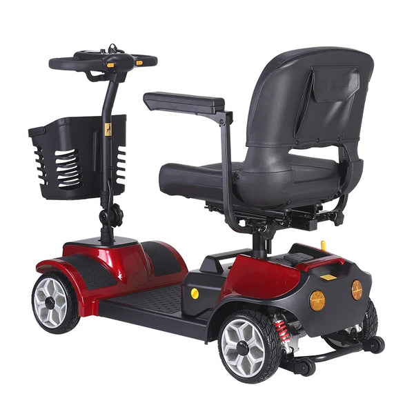 HKM-9990611 4-Wheel Mobility Scooter 300W Motor 24V 20Ah Battery 4.4 mph Speed 264.6 lb Capacity, Digital Display, Bluetooth