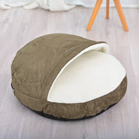 HKM-9906749 Removable and Washable Dog Kennel in Brown and Gray - Available in Small and Medium Sizes