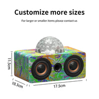HKM-990739 Wireless Bluetooth Subwoofer Speaker for Portable Audio and Enhanced Sound Experience