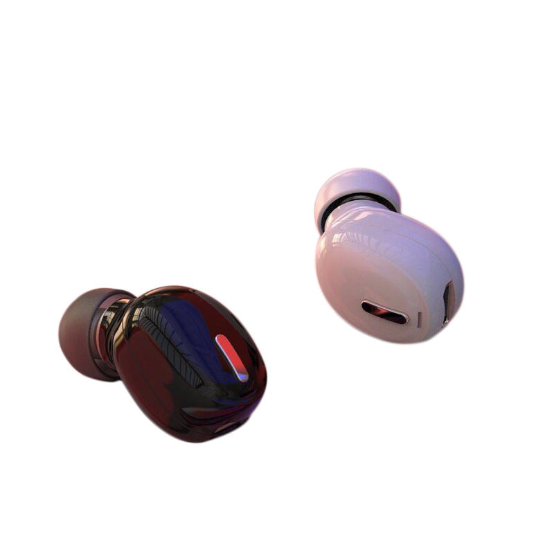 HKM-990803 Mini Single Ear Bluetooth Headset with Voice Control and Multi-Point Connection, Bluetooth 5.0, 10m Range, Available in Black and White