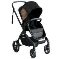 HKM-990931 4 in 1 High Landscape Travel System Stroller with Bassinet and Car Seat