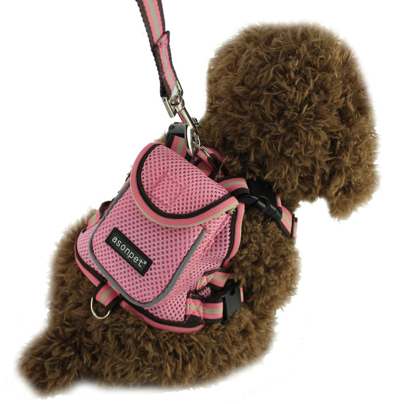 HKM-990931 Comfortable Pet Traction Backpack with Soft Fabric, Breathable Design, Two Sizes Available