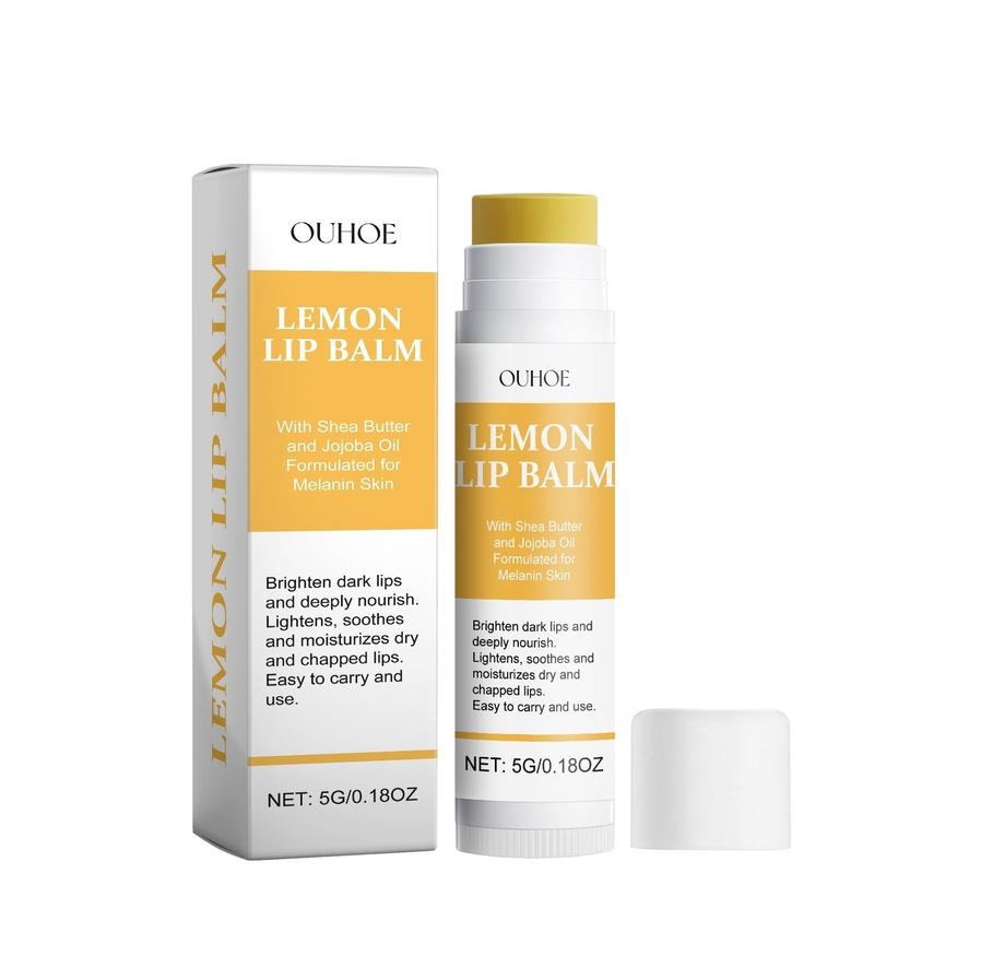 HKM-991123 Lemon Ginger Nourishing Lipstick with Turmeric Extract and Shea Butter