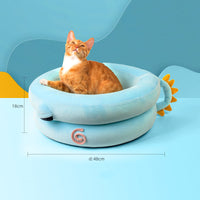 HKM-9912509 Cozy Winter Pet Bed with High-Elastic Memory Foam - Small & Large Options Available