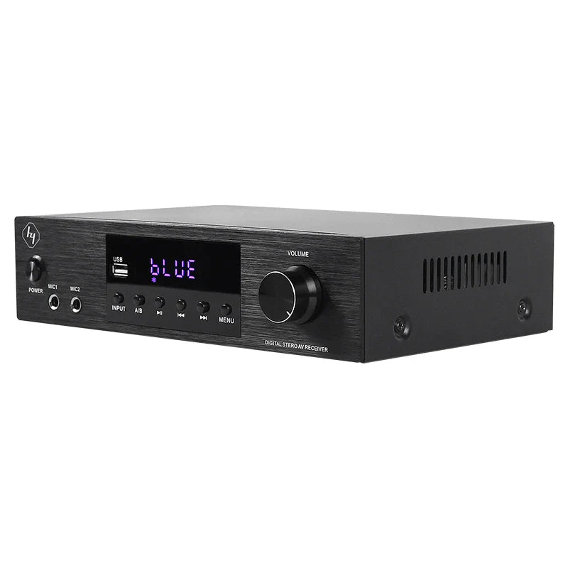 HKM-991251 High Power HD AV Receiver Karaoke Amplifier KTV-200 with A/B/A+B Functionality
