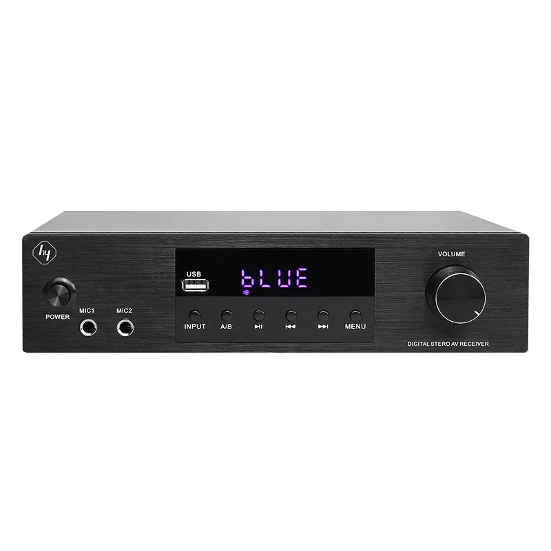 HKM-991251 High Power HD AV Receiver Karaoke Amplifier KTV-200 with A/B/A+B Functionality