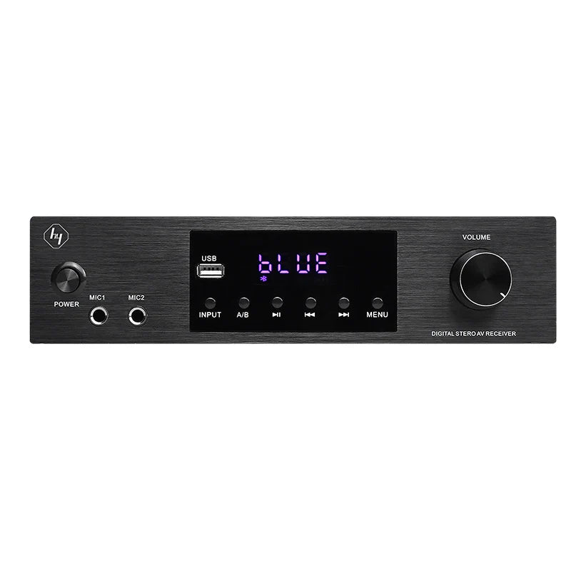 HKM-991251 High Power HD AV Receiver Karaoke Amplifier KTV-200 with A/B/A+B Functionality