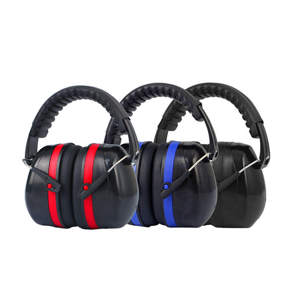 HKM-991251 Noise-Canceling Double-Layer Earmuffs with Adjustable Headband and Comfortable Cup Design