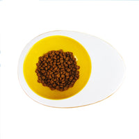 HKM-9912637 Medium Ceramic Pet Bowl - Egg Design, 25x18x8CM