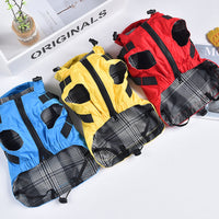 HKM-9913021 Waterproof Reflective Windbreaker for Small Dogs ¨C Red, Yellow, Blue