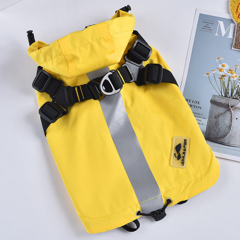 HKM-9913021 Waterproof Reflective Windbreaker for Small Dogs ¨C Red, Yellow, Blue