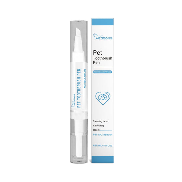 HKM-9914045 Pet Teeth Cleaning Brush for Effective Oral Care - Compact Design