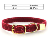HKM-9914429 Flocking Cat Collar - Soft and Comfortable Design for Your Feline Companion