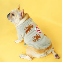 HKM-9916221 Cozy Elk Design Acrylic Sweater for Pets – Casual Holiday Attire