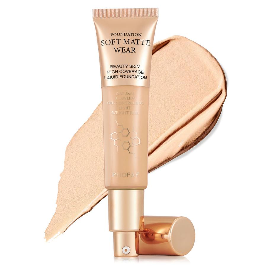 HKM-991955 Full Coverage Lightweight Foundation for Flawless Oil Control and Easy Application