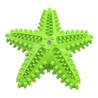 HKM-9921469 Edible TPR Starfish Dog Toy for Large Dogs | Interactive Chew & Dental Care Accessory
