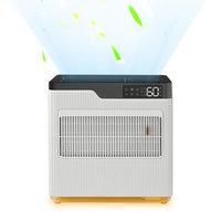 HKM-992147 Smart Humidifier and Air Purifier for Large Spaces and Pet Grooming with Electrostatic Filtration