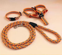 HKM-9923773 Durable Pet Dog Leash with Adjustable Collar and Secure Fit for Small to Large Breeds