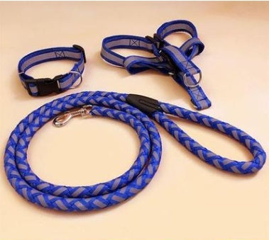 HKM-9923773 Durable Pet Dog Leash with Adjustable Collar and Secure Fit for Small to Large Breeds