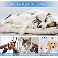 HKM-9925437 Inflatable Protective Dog Collar for Post-Surgery Recovery - Soft Cone for Small to Large Pets