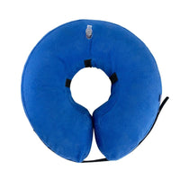 HKM-9925437 Inflatable Protective Dog Collar for Post-Surgery Recovery - Soft Cone for Small to Large Pets