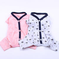 HKM-9926333 Cozy Cotton Dog Pajamas for Stylish Comfort in Four-Legged Friends