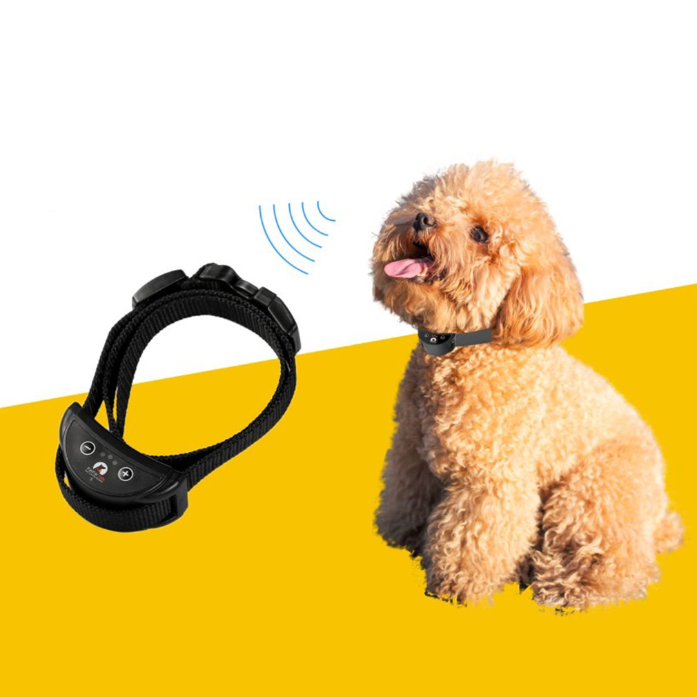 HKM-9927229 Anti-Barking Collar for Small to Medium Dogs – Durable ABS Material, Black Design