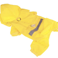HKM-9930301 Pet Raincoat with Hat - Four Color Options, Casual Style, Acrylic Material