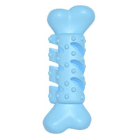 HKM-9930557 Pet Teething Chewing Toy - TPR Material, Solid Color Design in Orchid, Pink & Green
