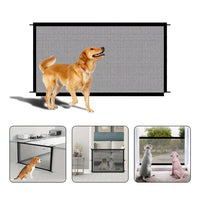 HKM-9931197 Foldable Dog Safety Fence - Indoor & Outdoor Isolation Barrier for Pets