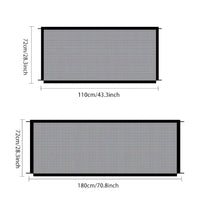 HKM-9931197 Foldable Dog Safety Fence - Indoor & Outdoor Isolation Barrier for Pets