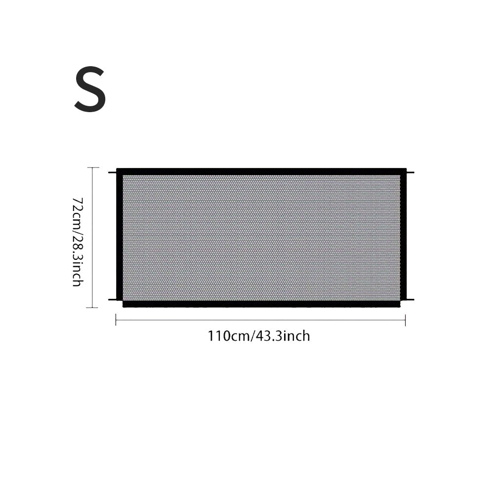 HKM-9931197 Foldable Dog Safety Fence - Indoor & Outdoor Isolation Barrier for Pets