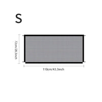 HKM-9931197 Foldable Dog Safety Fence - Indoor & Outdoor Isolation Barrier for Pets