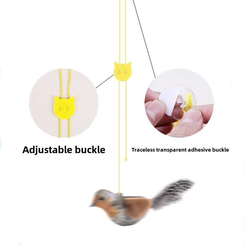 HKM-9931325 Durable Pet Sound Bird Toy for All Ages, Safe Material, Anti-Bite Design, Anxiety Relief