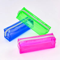 HKM-993171 Custom Clear PVC Pen Bags Pencil Cases for School, Various Sizes & Colours Available