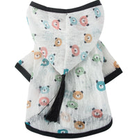HKM-9932093 Dog Sun Protection Outfit Made from Snow Jacquard Fabric, Multiple Sizes Available