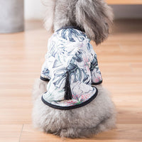 HKM-9932093 Dog Sun Protection Outfit Made from Snow Jacquard Fabric, Multiple Sizes Available