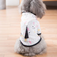 HKM-9932093 Dog Sun Protection Outfit Made from Snow Jacquard Fabric, Multiple Sizes Available