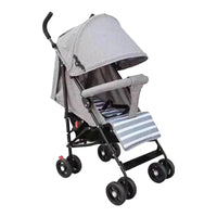 HKM-993235 Lightweight Durable Baby Stroller with Comfortable Mechanical Backrest - Available in Red, Purple, Green, and Gray