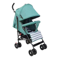 HKM-993235 Lightweight Durable Baby Stroller with Comfortable Mechanical Backrest - Available in Red, Purple, Green, and Gray