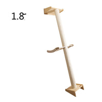 HKM-9932989 Solid Wood Cat Climbing Frame with Multi-Style Litter Options for Adult Cats and Kittens