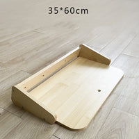 HKM-9932989 Solid Wood Cat Climbing Frame with Multi-Style Litter Options for Adult Cats and Kittens