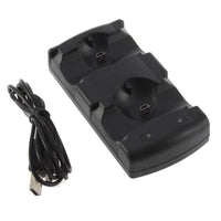 HKM-993363 USB Dual Charging Dock for PlayStation 3 Controllers and Move Navigation - Charges Two Devices Simultaneously
