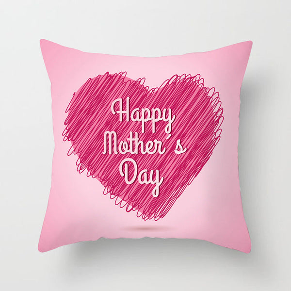 HKM-993491 Peach Skin Cushion Cover 45x45cm with PP Cotton Filling for Home Decor
