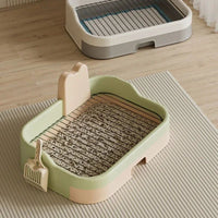 HKM-9935165 Portable Indoor Dog Potty Tray - Puppy Training Litter Pan for Convenient Pet Care