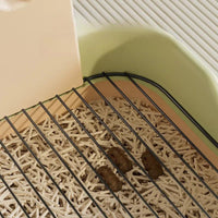 HKM-9935165 Portable Indoor Dog Potty Tray - Puppy Training Litter Pan for Convenient Pet Care
