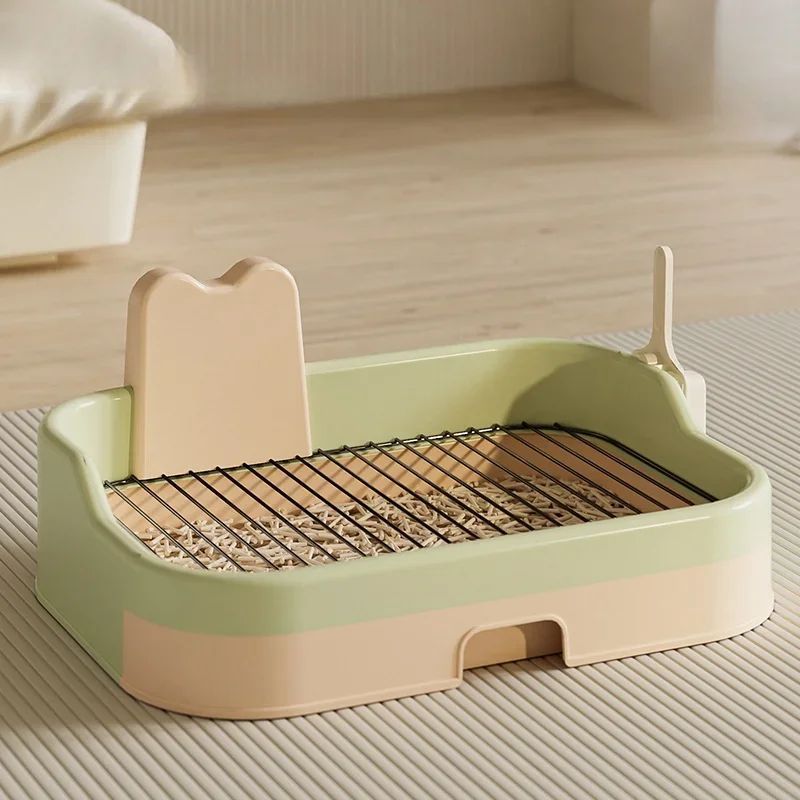 HKM-9935165 Portable Indoor Dog Potty Tray - Puppy Training Litter Pan for Convenient Pet Care