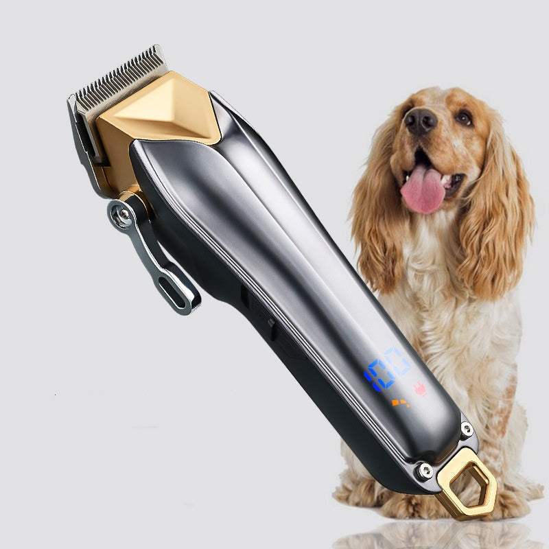 HKM-9935293 Pet Electric Hair Clipper Kit with Multiple Guide Combs and Accessories