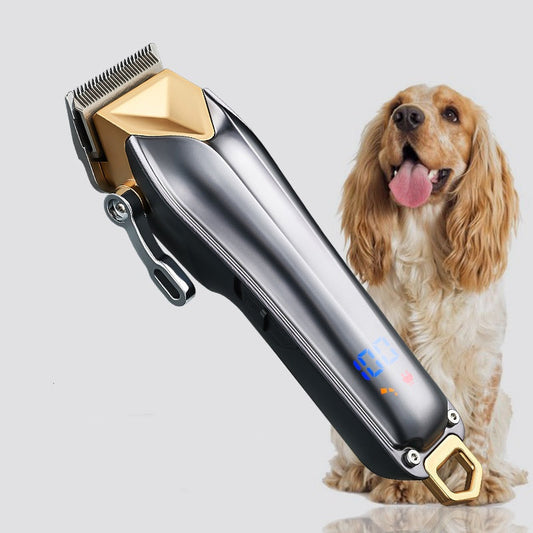 HKM-9935293 Pet Electric Hair Clipper Kit with Multiple Guide Combs and Accessories
